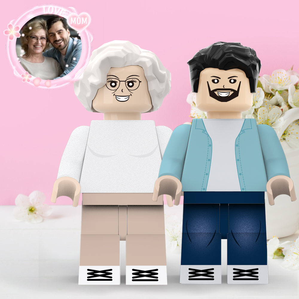 2 People Full Custom Giantfigure Personalized Photo Gift