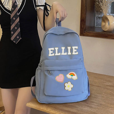 Personalized Name Backpack Custom School Bags Back to School Gifts for Kids - mysiliconefoodbag