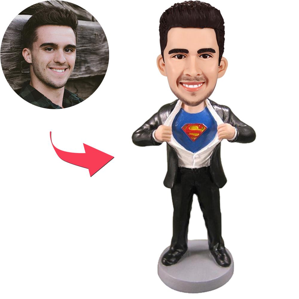 Superman Strip - D Custom Bobblehead