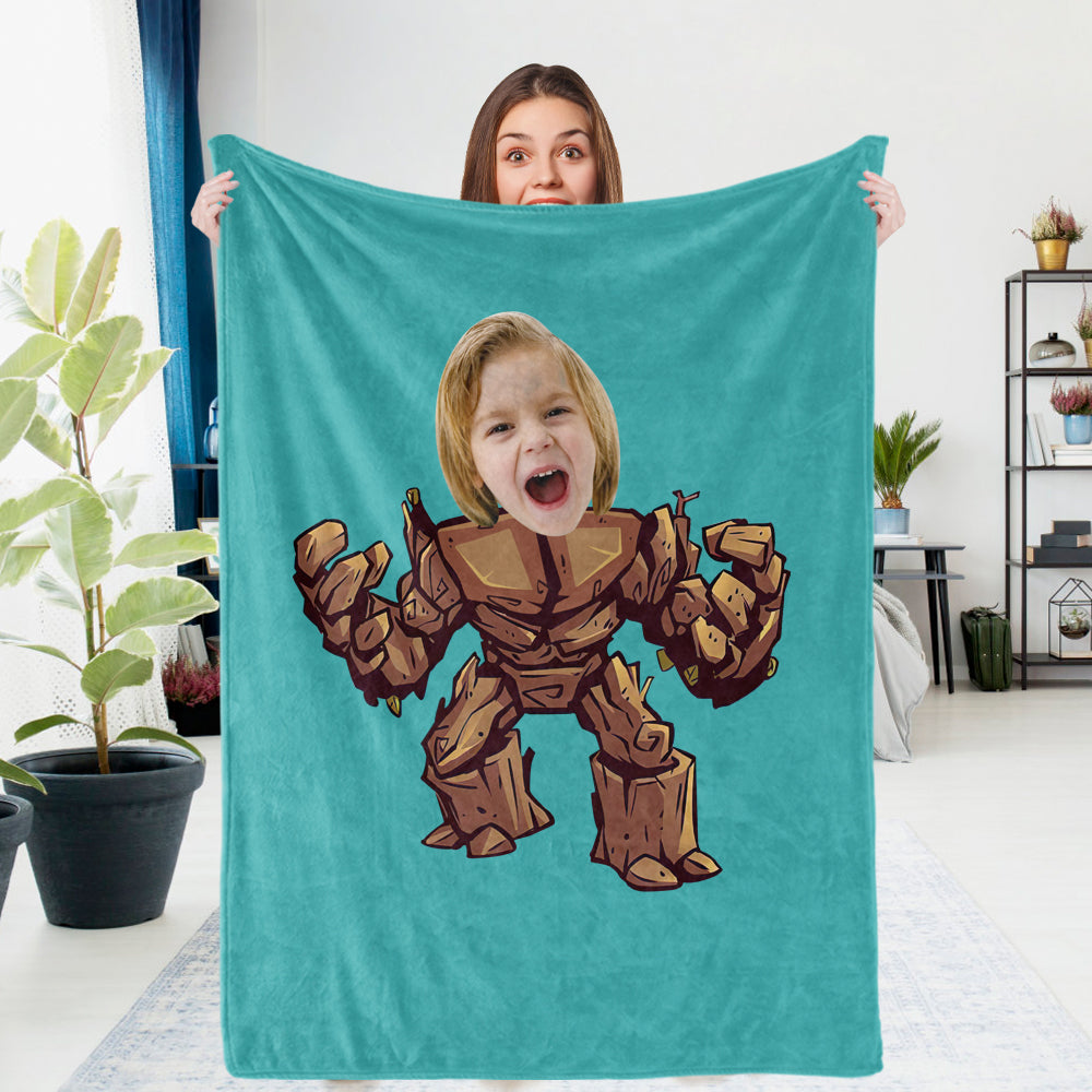 Custom Photo Blanket Groot Personalized Photo Gifts Unique Customized Gifts