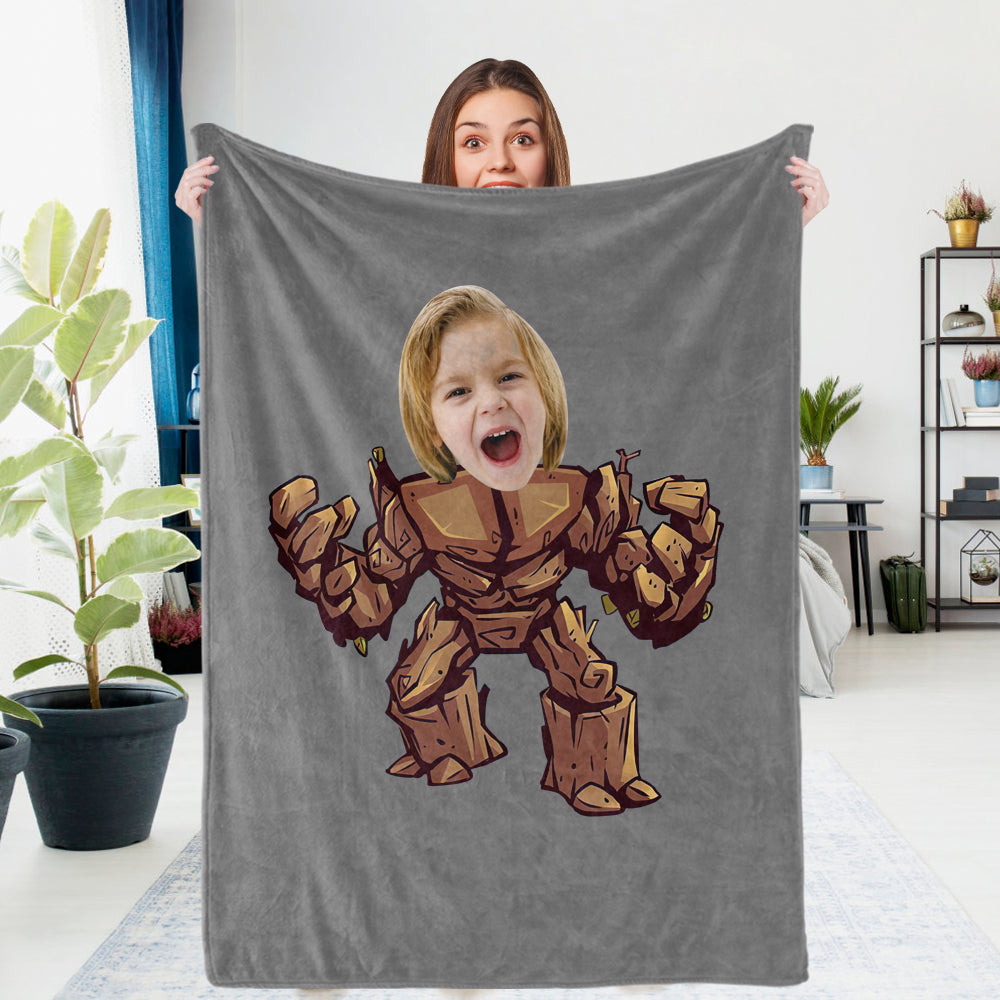 Custom Photo Blanket Groot Personalized Photo Gifts Unique Customized Gifts