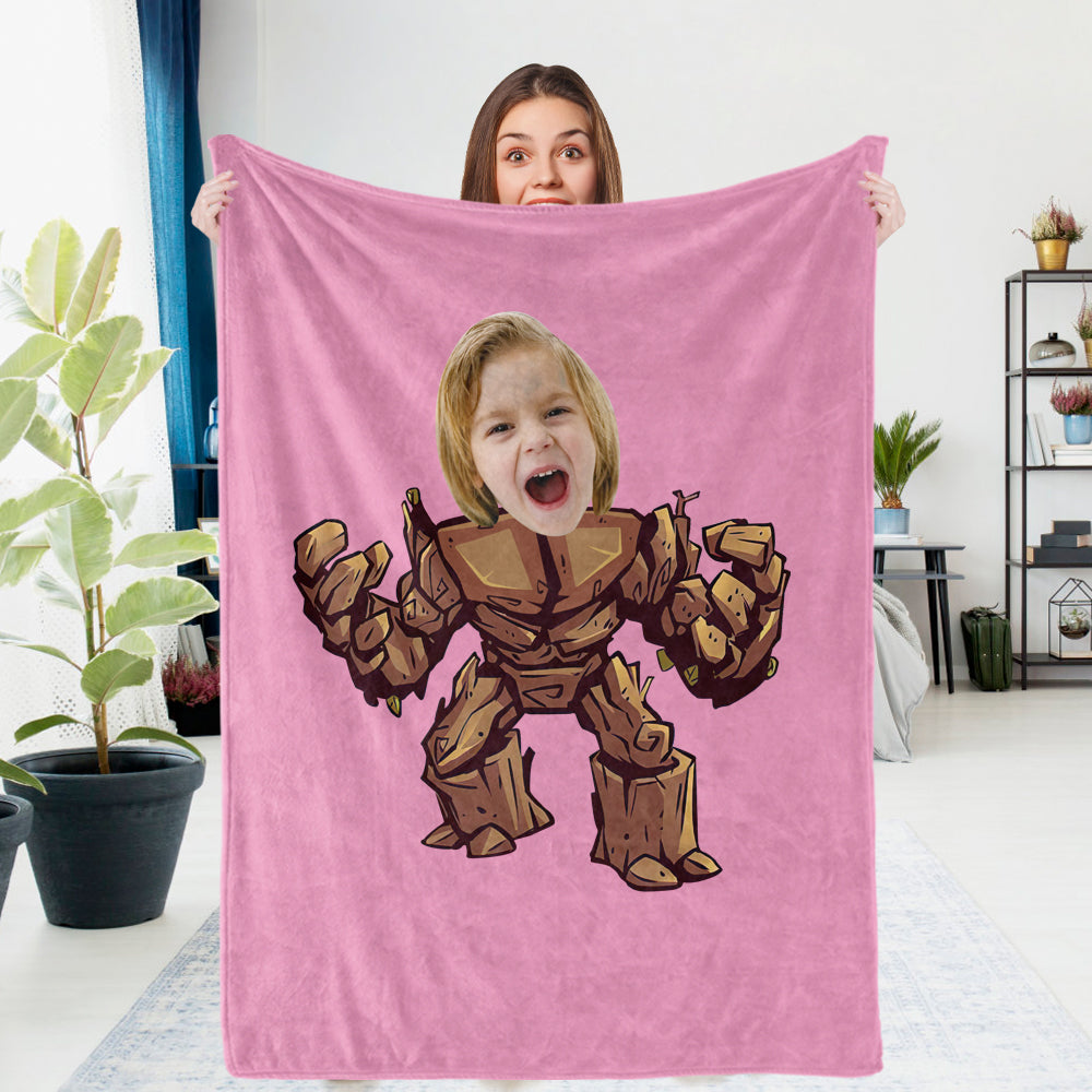 Custom Photo Blanket Groot Personalized Photo Gifts Unique Customized Gifts