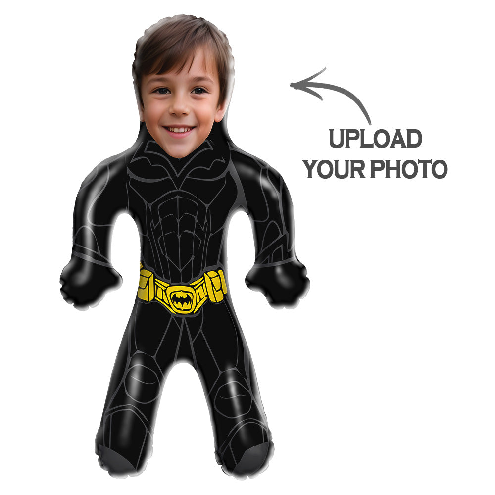 Personalized Blow Up Dolls Superhero Inflatable Minime Balloon Custom Face Hero Air Minime for Him/Kids