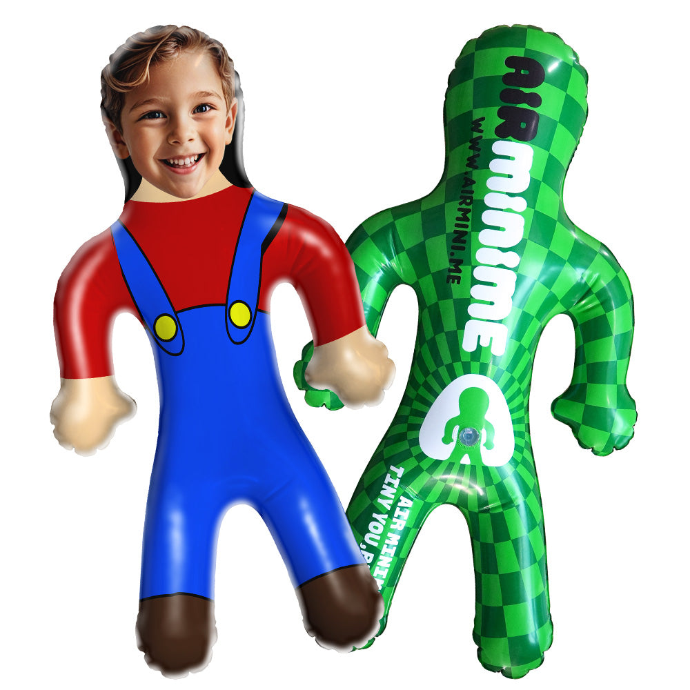 Custom Inflatable Minime Balloon With Face Personalized Blow Up Dolls for Super Him/Kids