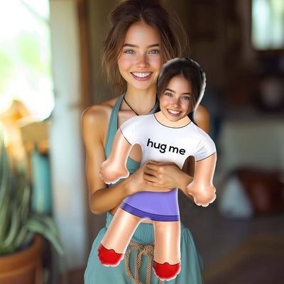 Custom Blow Up Dolls Hug Me Air Minime Doll with Your Face For Couple