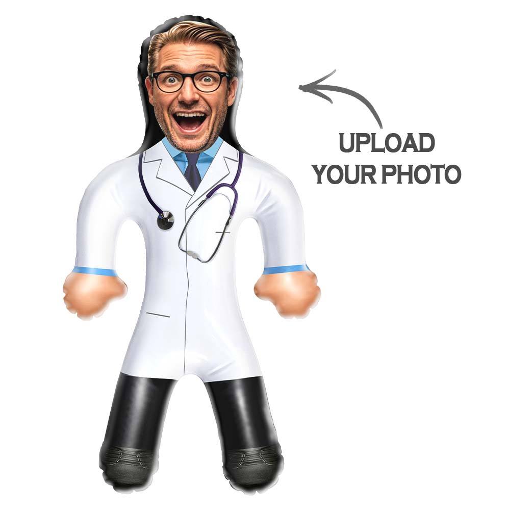 Custom Doctor Blow-Up Doll Gifts for Doctor Personalized Air Minime Doll