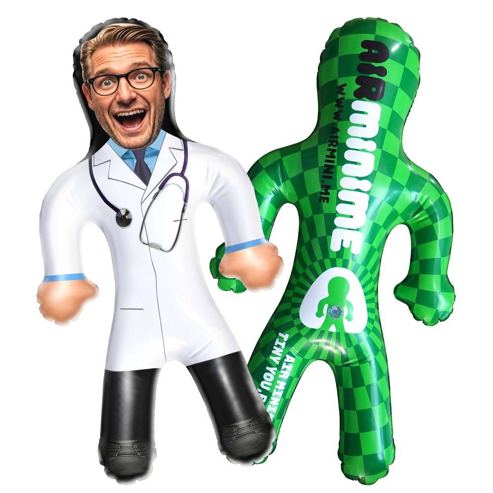 Custom Doctor Blow-Up Doll Gifts for Doctor Personalized Air Minime Doll