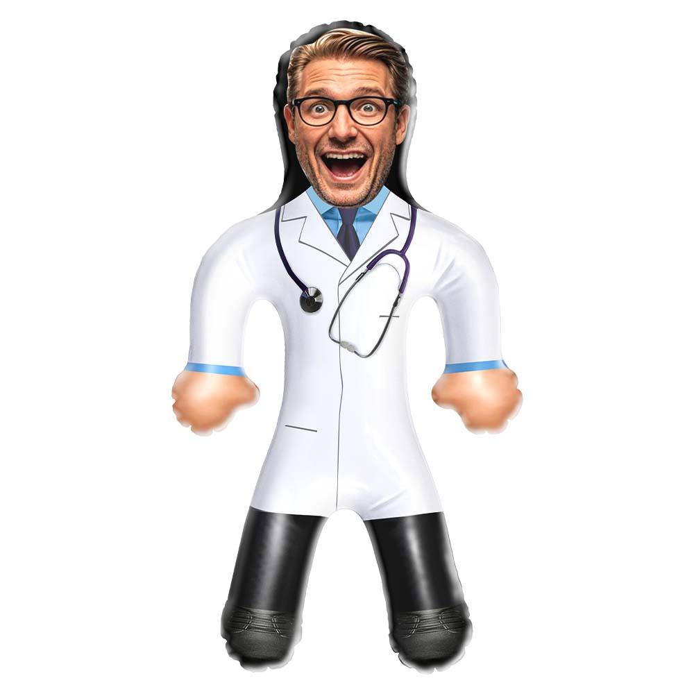 Custom Doctor Blow-Up Doll Gifts for Doctor Personalized Air Minime Doll