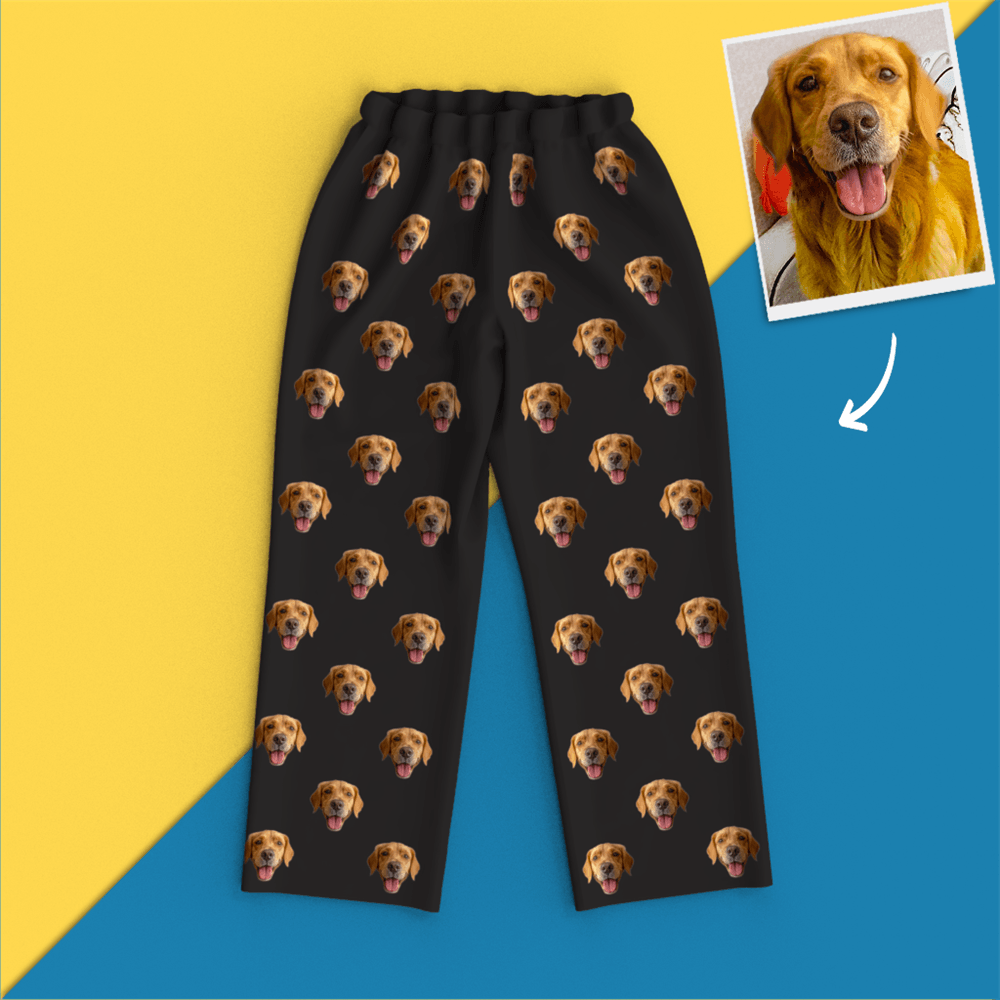 Custom Pajamas With Dog Face