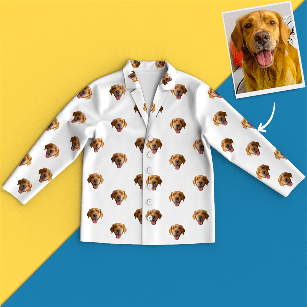 Custom Pajamas With Dog Face