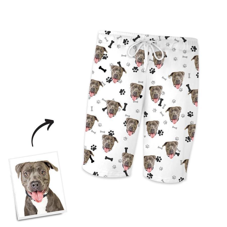 Customized Photo Short Sleeved Pajamas Home pajamas-Bone