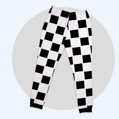 Family Basic Pajama Pants With Chess Board - mysiliconefoodbag