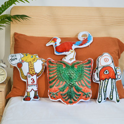 Custom Kids Hand Drawing Artwork Picture Pillow Gifts for Kids - mysiliconefoodbag