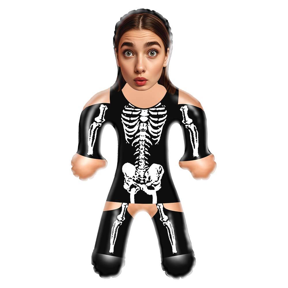 Halloween Skeleton Lady Air Minime Doll, Customized Halloween Party Gift