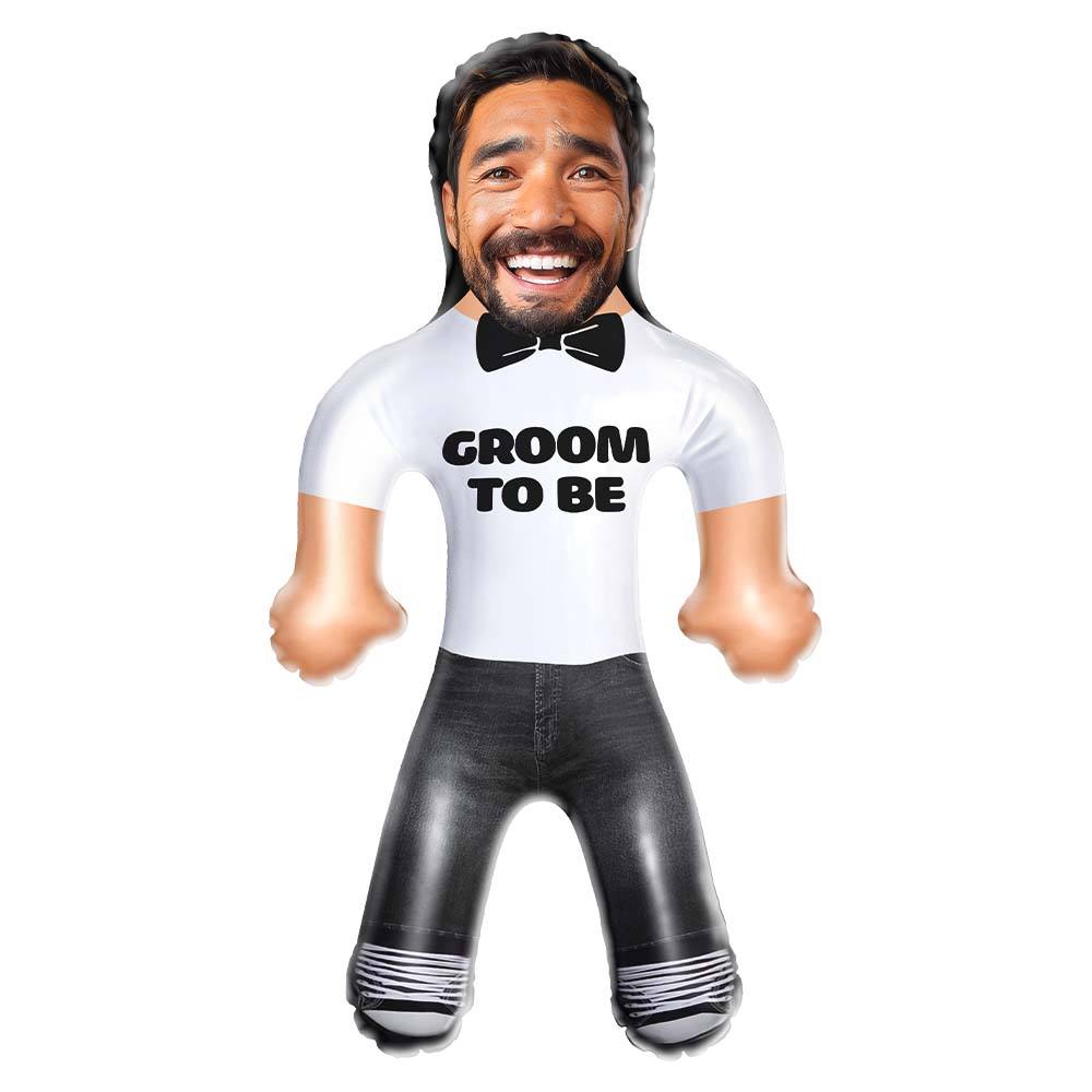 Personalized Groom to Be Blow Up Dolls Custom Funny Inflatable Doll for Wedding Gift