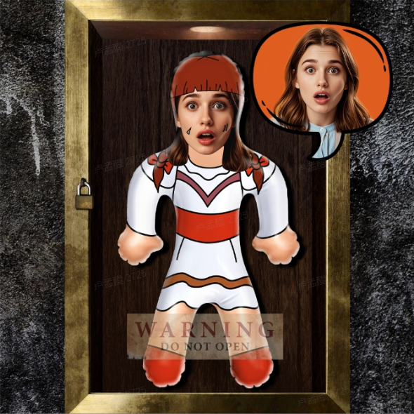 The Conjuring Annabelle Air Minime Halloween Horror Air Doll Gift, Personalized Halloween Doll