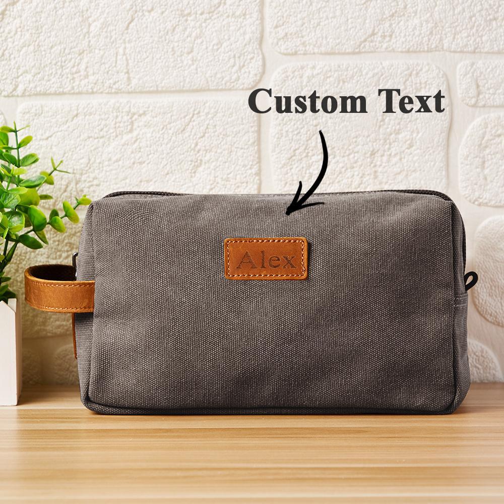 Custom Toiletry Bag Make-up Bag Household Storage Bag Personalized Engraved