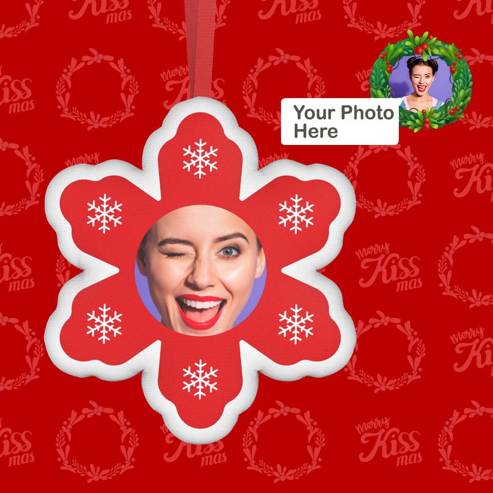 Xmas Suprise Gifts Christmas Photo Hanging Decorations Blind Box Custom Face Christmas Hanging Ornaments