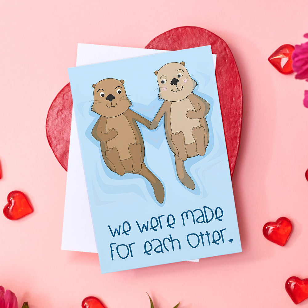 Funny Cute Animals Valentine's Day Card