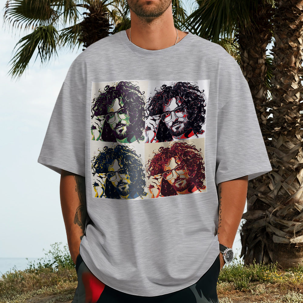 Custom Photo 1990 Vintage T-shirt Personalized Tee