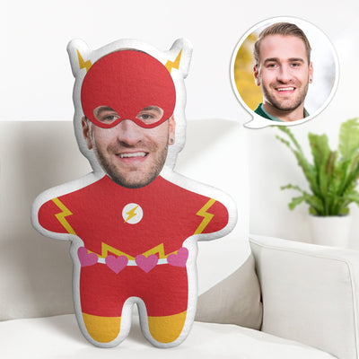 Valentine's Day Gifts Personalized The Flash Gifts Custom Minime Throw Pillow Gifts - mysiliconefoodbag